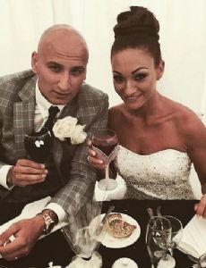 Jonjo Shelvey and Daisy Evans