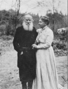 Leo Tolstoy and Sonya Andreyevna Behrs