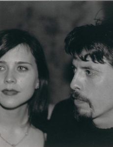 Dave Grohl and Louise Post