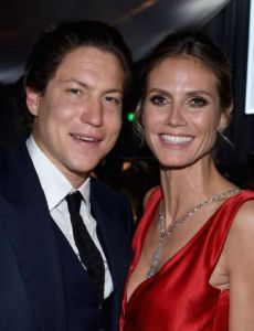 Vito Schnabel and Heidi Klum