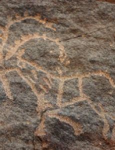 Bir Hima Rock Petroglyphs and Inscriptions