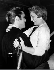 Anita Wood and Elvis Presley