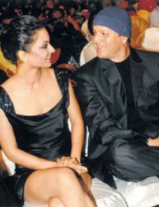Kangana Ranaut and Aditya Pancholi