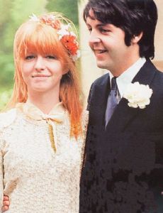 Paul McCartney and Jane Asher