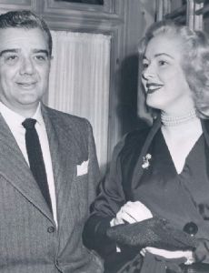 Bert E. Friedlob and Eleanor Parker