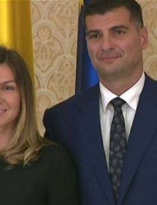 Simona Halep and Gabriel Iuruc