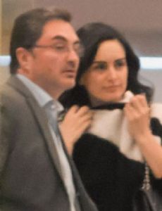 Tomás Ruiz González and Ana de la Reguera