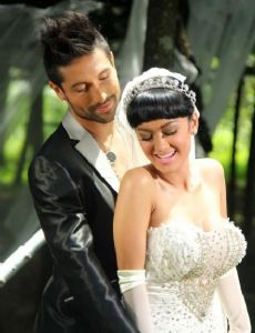 Julia Perez and Gaston Castano