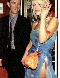 Courtney Love and James Barber