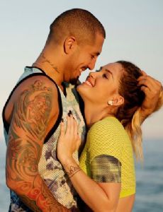 Fernando Medeiros and Aline Gotschalg
