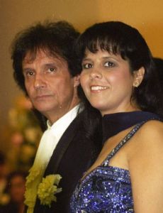 Roberto Carlos and Maria Rita Simões Braga