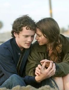 Anton Yelchin and Felicity Jones