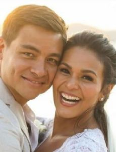 Ben Wintle and Iza Calzado