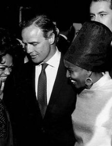 Marlon Brando and Eartha Kitt