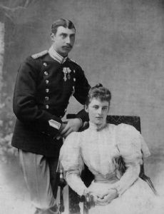 Christian X of Denmark and Alexandrine of Mecklenburg-Schwerin