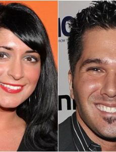 Angelina Pivarnick and Justin Rego