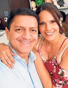 Cecilia Cascante and Martín Calle