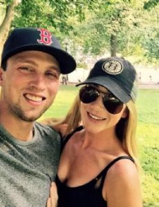 Matt Beleskey and Victoria Hall