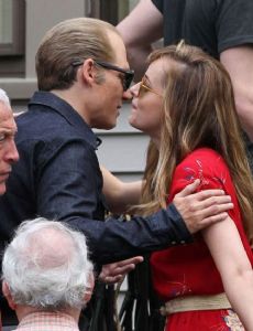 Dakota Johnson and Johnny Depp