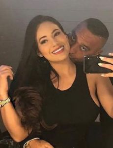 Russell Peters and Jennifer Andrade