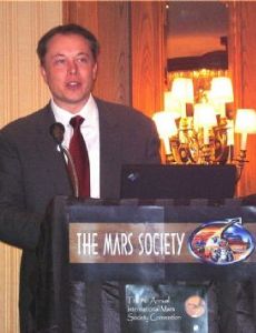 SpaceX Mars transportation infrastructure