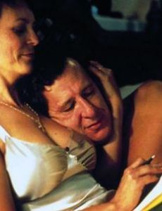 Geoffrey Rush and Jamie Lee Curtis