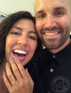 Stephanie Beatriz and Brad Hoss