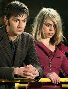 Billie Piper and David Tennant