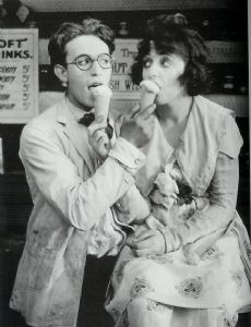 Harold Lloyd and Bebe Daniels