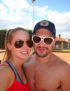 Ana Carolina Lago and Fábio Ferreira (Portuguese footballer)