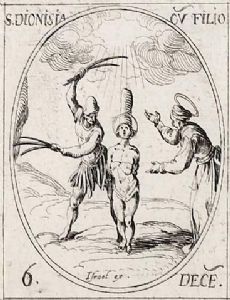 Denise, Dativa, Leontia, Tertius, Emilianus, Boniface, Majoricus, and Servus