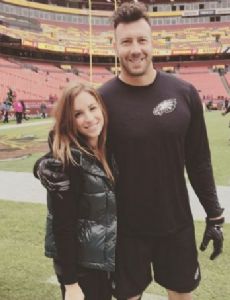 Connor Barwin and Laura Buscher