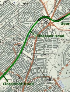 M11 link road protest
