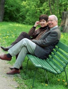 Lucjan Kydryński and Halina Kunicka