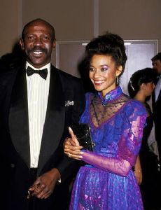Lou Gossett, Jr. and Cyndi James-Reese