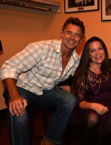 John Schneider and Carlene Carter