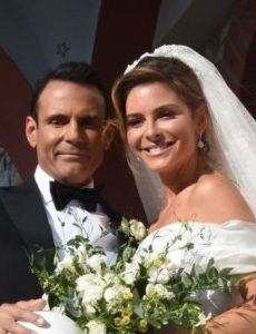 Keven Undergaro and Maria Menounos