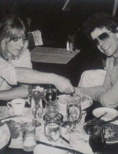 Mick Ronson and Lou Reed