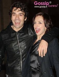 Luca Argentero and Myriam Catania