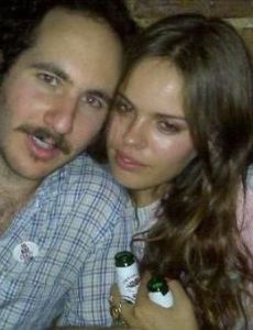 Mark Hunter and Atlanta De Cadenet Taylor