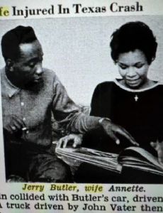 Jerry Butler and Annette Smith