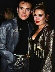 Kim Wilde and Adam Ant