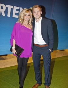 Sebastian Larsson and Tina Lönnberg