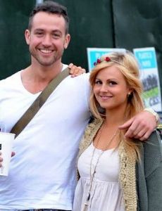 Tina O'Brien and Adam Crofts