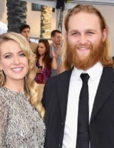 Wyatt Russell and Sanne Hamers