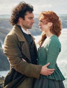 Aidan Turner and Eleanor Tomlinson