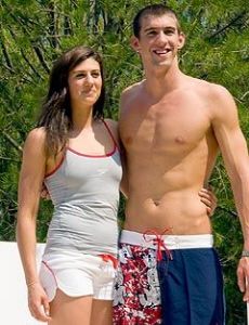 Michael Phelps and Stephanie Rice