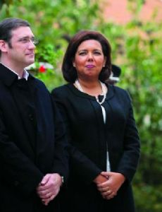 Pedro Passos Coelho and Laura Ferreira