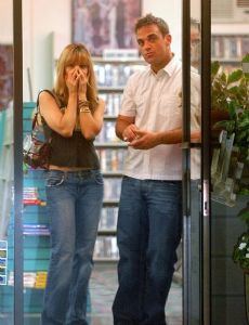 Robbie Williams and Suzanne Coppin