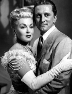 Kirk Douglas and Lana Turner